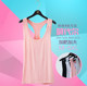 Loose plus fat XL loose large collar female modal racer vest 200Jin [Jin is equal to 0.5 kg] fat mm camisole female