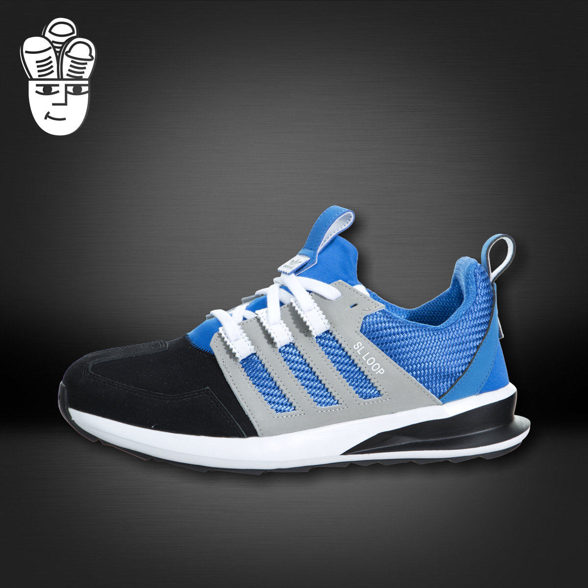 阿迪达斯Adidas SL Loop Runner三叶草男子低帮跑鞋 运动休闲鞋