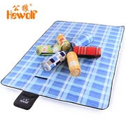 Nam Wolf Picnic Mat Picnic Vải ngoài trời Thảm hoang dã Thảm mùa xuân Tour ẩm ướt Thảm bãi biển - Thảm chống ẩm / Mat / Gối