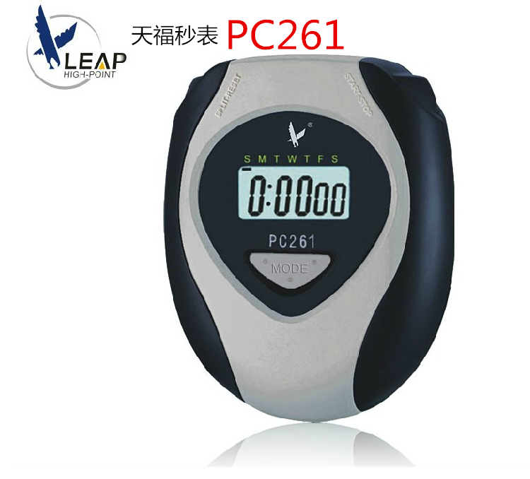 Tianfu PC261 stopwatch single row of 2 meters electronic meter timer electronic alarm clock 7 Number of batteries