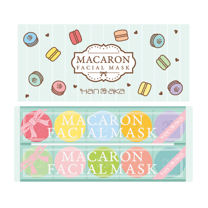 HANAKA 花恋肌 皇家马卡龙甜蜜限定套裝10入*2