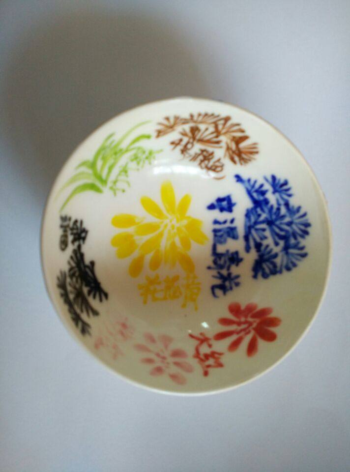 Warm Bright Light Color Glaze electric kiln oxidation colorless-transparent glazes-medium temperature transparent glaze in bacon ceramic