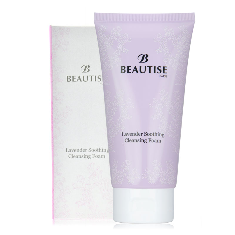 Beautise薰衣草舒膚潔面泡沫乳霜 120g