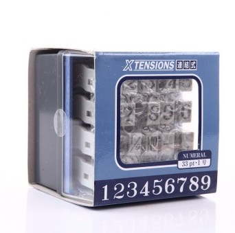 Japan Flag-Xtension Digital Combination Seal No. 3 19pt47*3.8mm]EGRN-19M