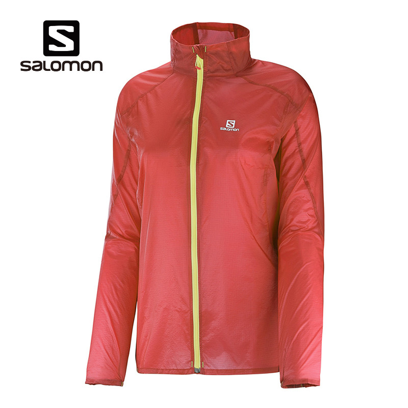 春夏新品 SALOMON/萨洛蒙 女款运动防风轻薄夹克皮肤风衣 371000
