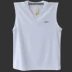 Áo thun cotton nam mùa hè nam rộng vai vest không tay vest nam Thể thao vest thể thao size lớn cổ chữ V - Áo vest cotton áo khoác nam giả vest Áo vest cotton