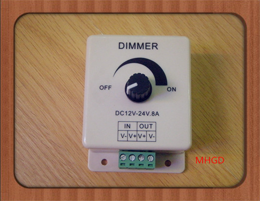 Dimmer 12-24V 8A knob dimmer manually dimmer LED dimmer light with dimmer