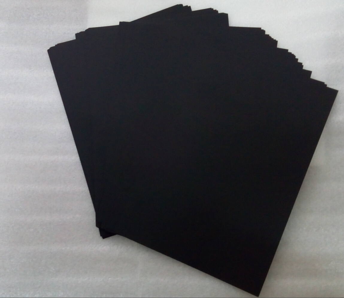 Jewelry design special A4 black cardboard Black cardboard Album cardboard Black card business card handmade black cardboard