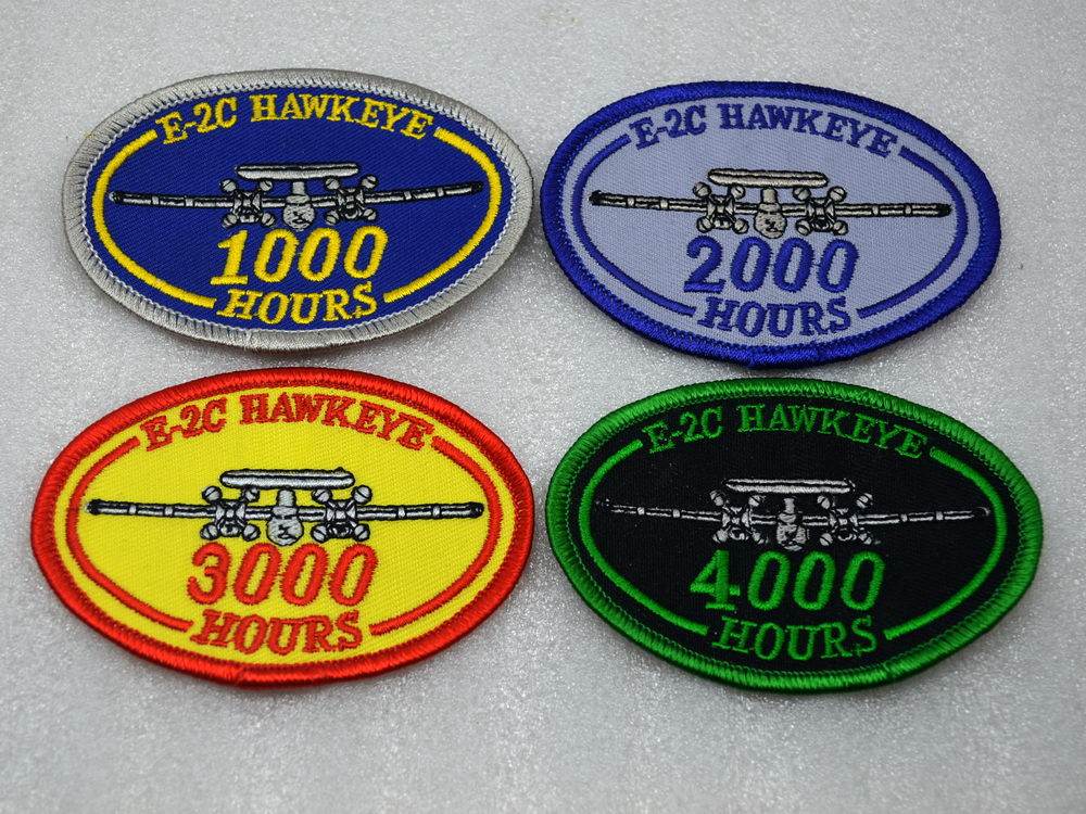 US Navy E-2C Eagle Eye HAWKEYE Pre-Police Flight Time Badge sticker 