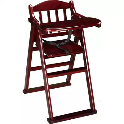 All solid wood baby dining chair without paint baby children dining table and chair wooden BB stool multifunctional