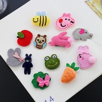 Baby hair clip Cute cartoon animal bow flower baby hair clip Children hair clip girls small hair clip