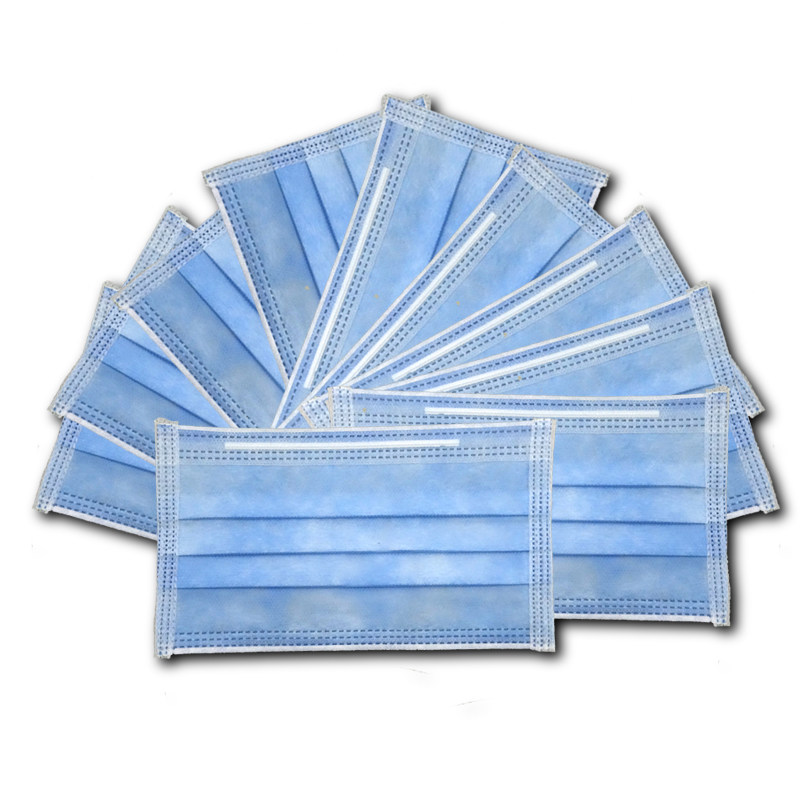 康发 普通口罩10只 一次性防灰无菌卫生护理口罩