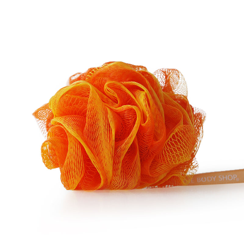 英国The Body Shop美体小铺棕白/黄白/橙黄沐浴球 颜色随机发30g