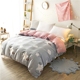 Cotton phim hoạt hình trẻ em chăn quilt mảnh chăn bông đôi chăn đơn vỏ chăn everon Quilt Covers
