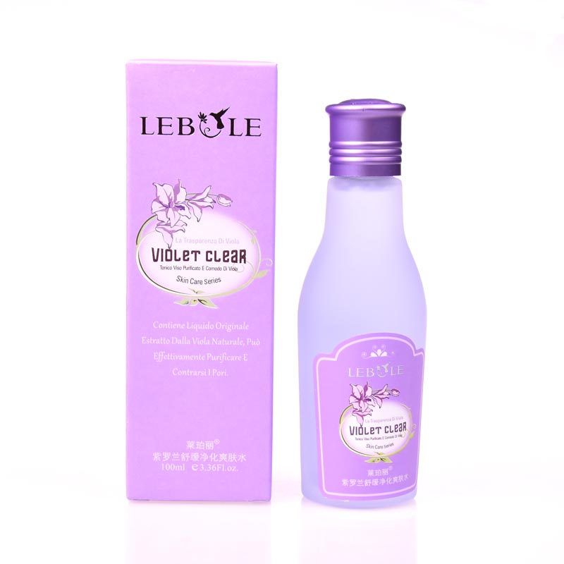 Lebole/莱珀丽紫罗兰舒缓净化爽肤水100ml