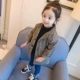Bé gái mặc áo khoác mùa thu 2018 mới vừa và nhỏ kẻ sọc phù hợp với bé gái mùa xuân và áo mùa thu 1-2-3 tuổi 4 áo khoác chống nắng trẻ em Áo khoác