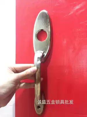 Songxing handle Zinc alloy thickened handle Anti-theft door handle Keyhole external door lock door iron door handle