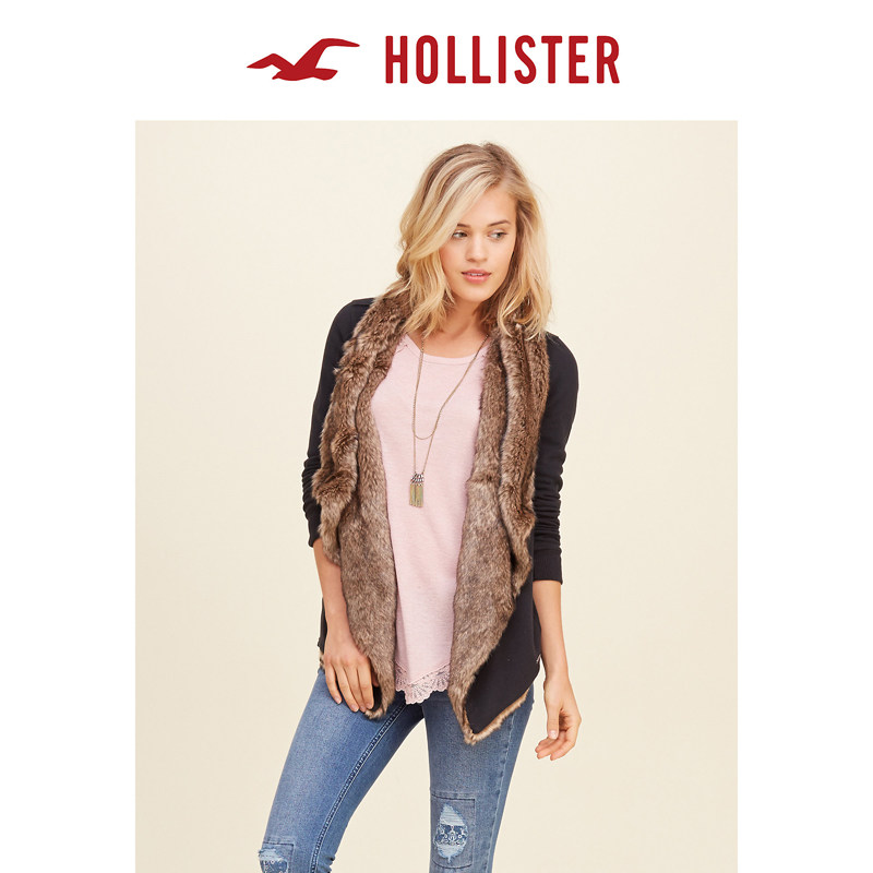 Hollister 带衬里开襟衫  女  105026