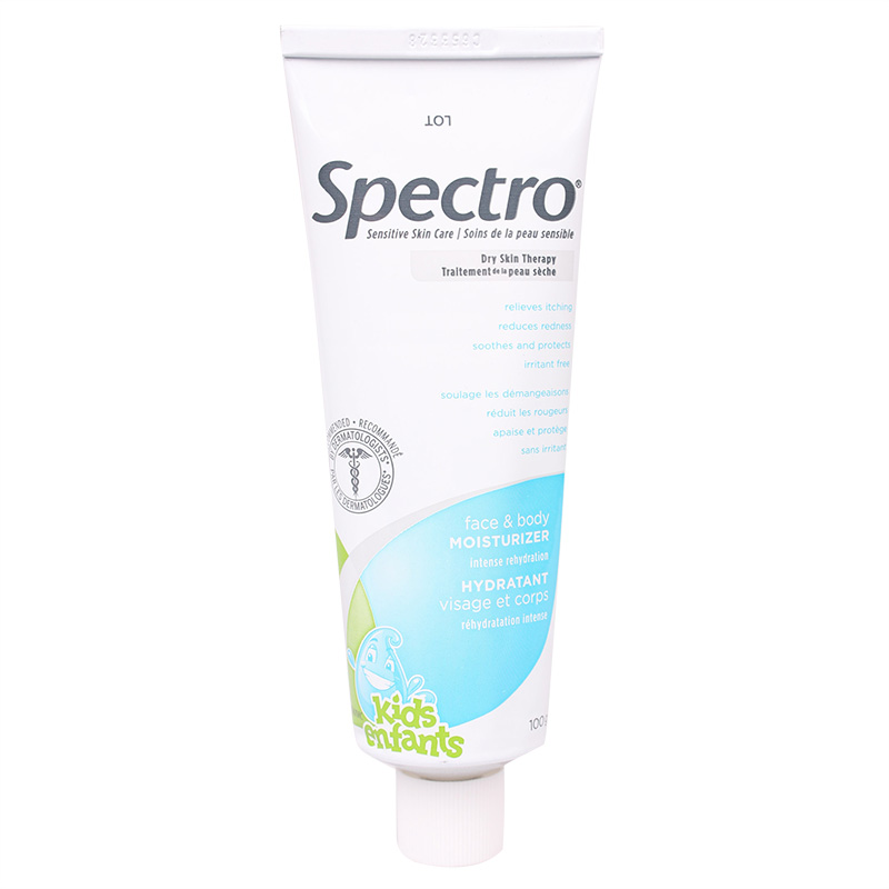 【直邮】加拿大Spectro婴儿宝宝儿童湿疹保湿霜面霜无激素100g