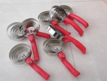 Stainless steel horse brush serrated horse comb horse racing brush stable supplies