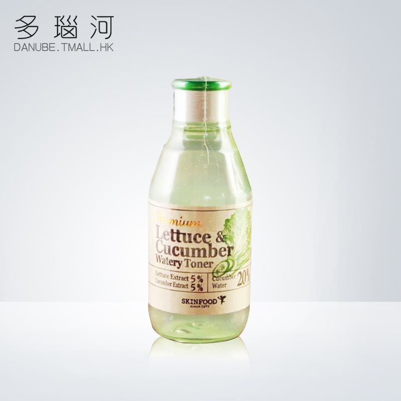 skinfood莴苣黄瓜化妆水135ml 思亲肤生菜黄瓜爽肤水补水保湿