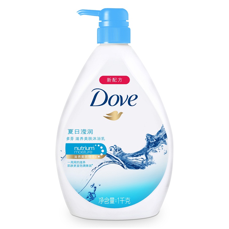 【天猫超市】Dove/多芬夏日滢润滋养美肤沐浴乳1000g舒爽不黏腻