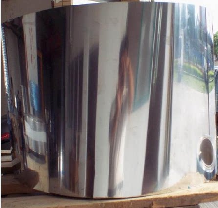 Bright stainless steel with glossy surface punched steel strip bright side stainless steel piya light face stretch with stainless steel sheet