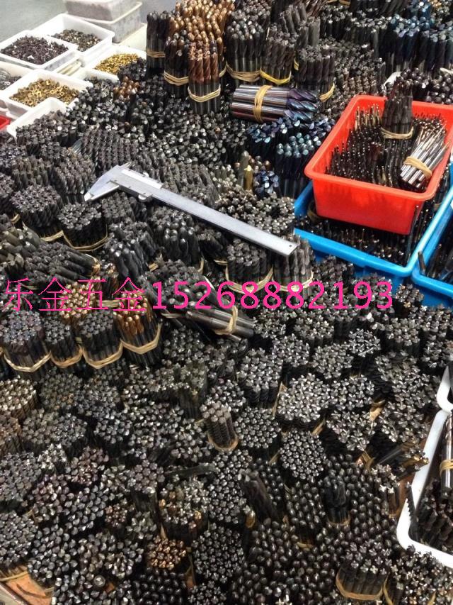 Second-hand imported super hard alloy flat milling cutter ball milling two-edged keyway milling tungsten steel milling cutter drill bit