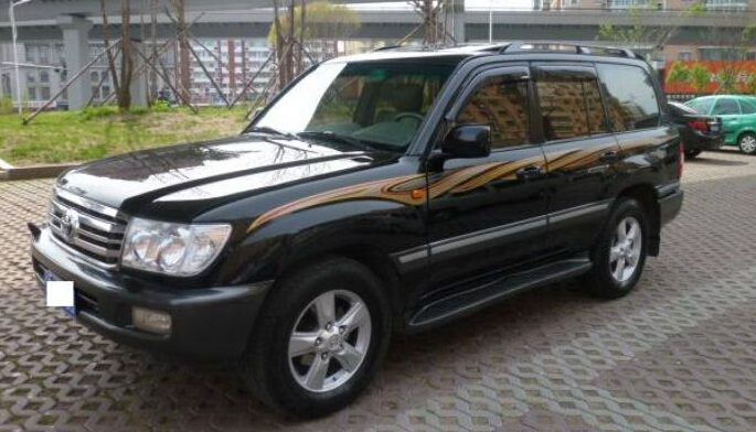 Land Cruiser 4700 rain shield FJ100 special window rain eyebrow Land Cruiser 4700 modified LC100 rain shield