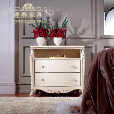 建泰欧式简约柜实木雕花台柜kk060