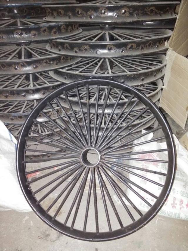 Screen Cart Roller Roller Manpower Car Steel Circle 26*2 1 2 Iron Circle Tricycle Steel Roll 26 inches