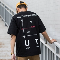 FNNKA Châu Âu và Hoa Kỳ Áo thun ngắn tay nam nam OVERSIZE đường phố lỏng lẻo nửa tay áo hip hop dơi áo sơ mi thủy triều áo polo 
