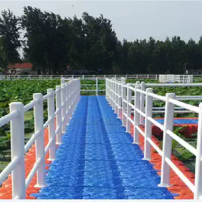 (Hot sale) Water pontoon mobile platform floating Marina yacht motorboat fishing platform pontoon