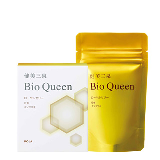 日本直邮 POLA宝丽健美三泉 BIO QUEEN蜂王浆能量营养丸60粒