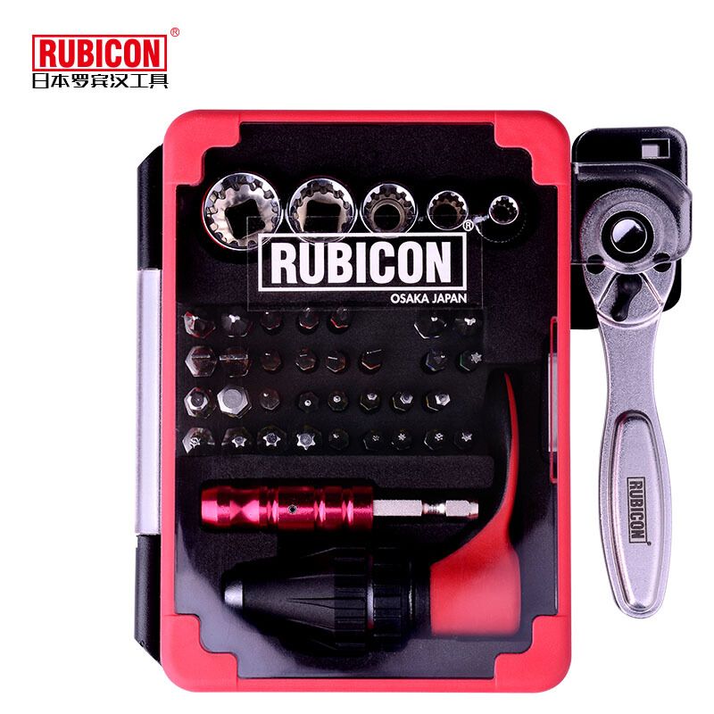 Japanese Robin Hood cross word screwdriver hexagonal star batch ratchet wrench sleeve combination RGH-40