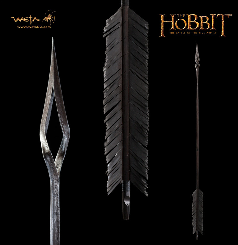 Book The WETA Hobbit Hobbit Lord of The ring The Black Arrow to shoot The Dragon