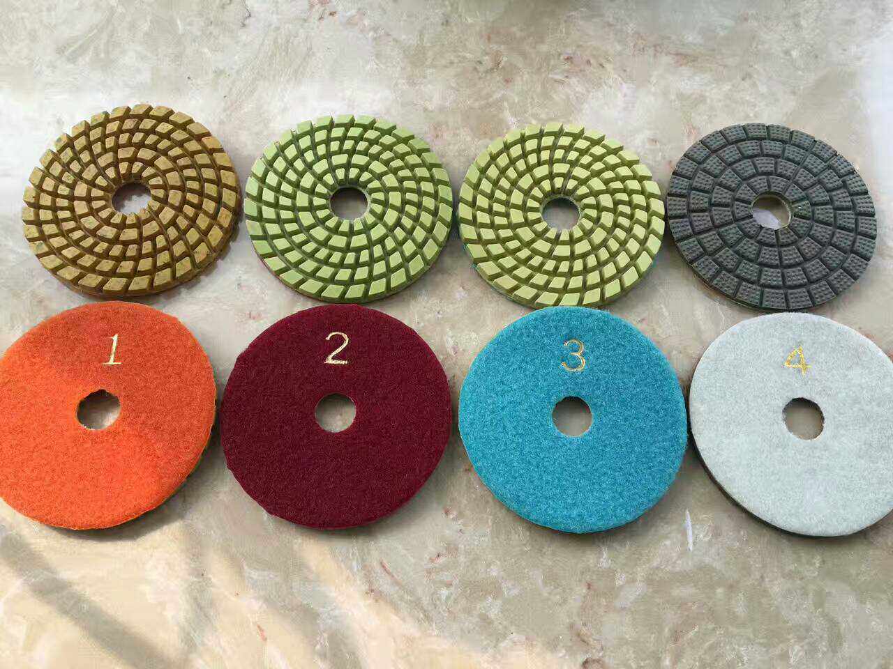 Marble 4 Steps grinding sheet granite grinding sheet Fast speed grinding sheet thick grinding sheet one sheet when two pieces of sharp grinding sheet-Taobao
