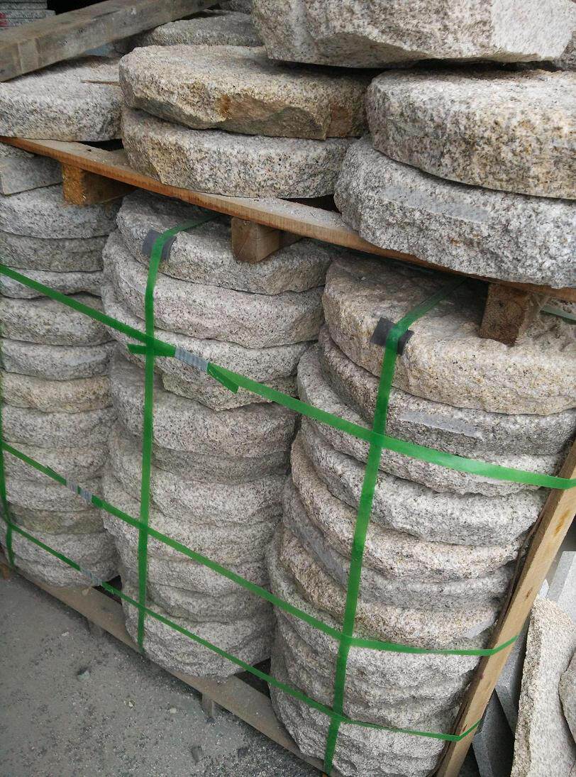 Step stone block granite step stone plate Ting step step stone garden landscape step stone garden lawn paving step stone