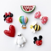 Creative cartoon love hot air balloon sun refrigerator sticker magnet Magnetic photo diy sticker whiteboard sticker