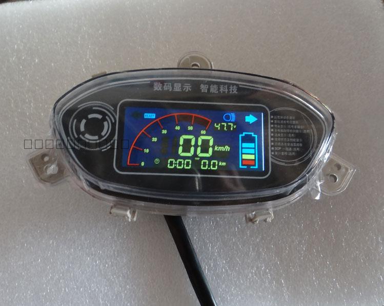 Electric car smart liquid crystal meter electric quantity display meter 48v60v72v Fuxi meter electric motor vehicle table