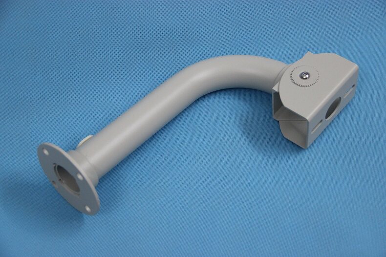 Monitoring camera aluminum alloy guard bracket thickened elbow L-type waterproof duckbill head bracket indoor and outdoor Universal