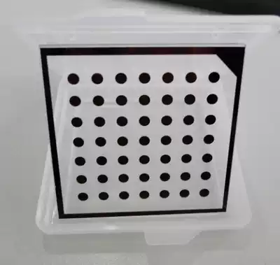 Machine vision labeling plate dot labeling plate lithography mask plate