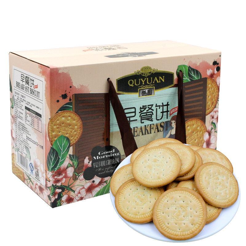 【天猫超市】趣园早餐饼干800g 韧性饼干  饼干食品○