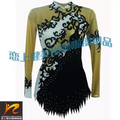 High quality rhythmic gymnastics clothing one-piece cheerleading uniform professional rhythmic gymnastics competition clothing artistic clothing