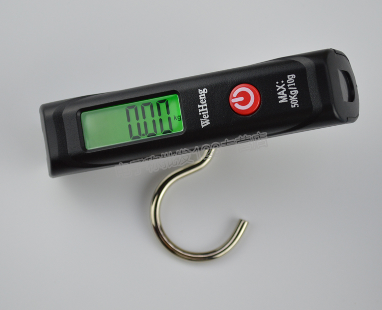 Weiheng High Precision 50kg High Precision Portable Scales Portable Mini Luggage Electronic Scale Express Delivery Says Hang Scales Mini