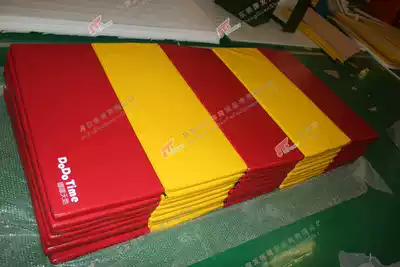 Supply sports cotton pad multi-fold pad flame retardant environmental protection dance training pad can be customized according to the actual site