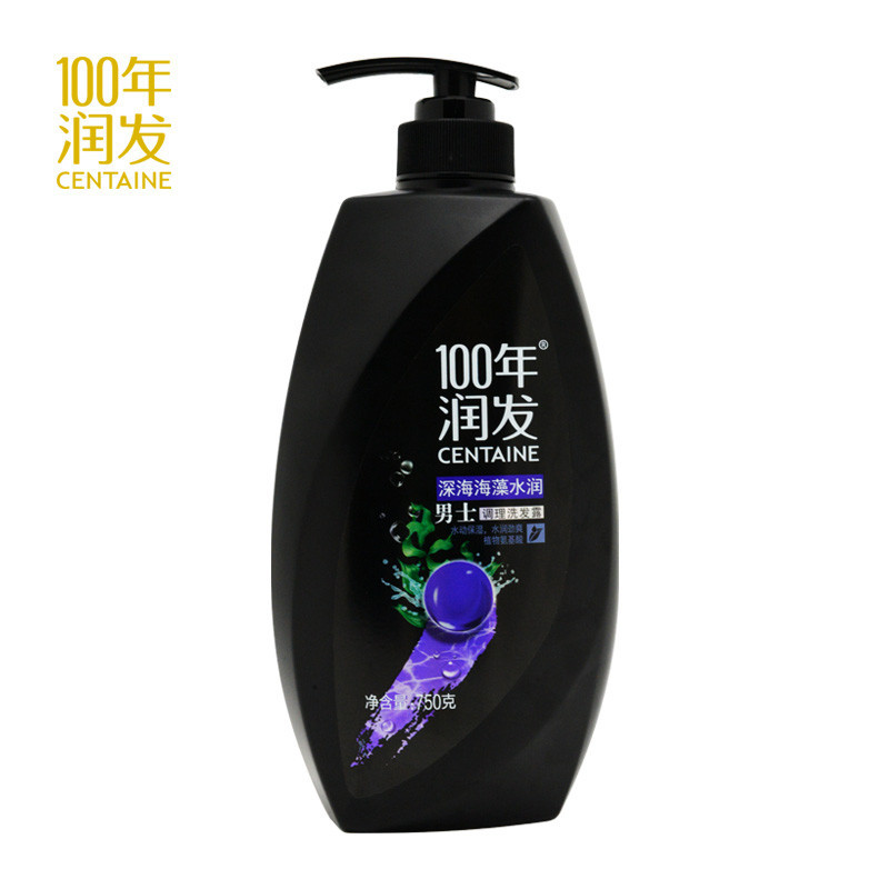 100年润发男士深海海藻水润洗发露750g