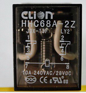New XINDA intermediate relay LY2-10A-AC110V socket type