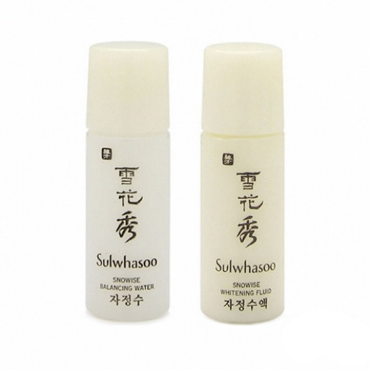SULWHASOO/雪花秀滋晶白皙水乳5ml小样 白皙 10对起包邮