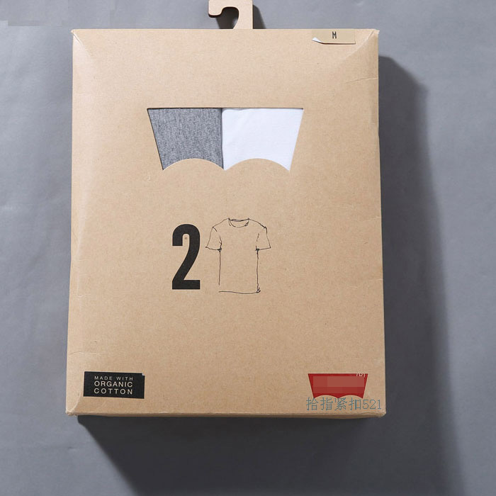 2-Pack American Export Original White Crew Neck Pure Cotton Solid Color Plus Size Undershirt Men's Short-Sleeve T-Shirt